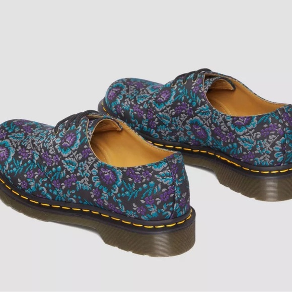 1461 Floral Jacquard Oxord Shoes - Picture 5 of 15